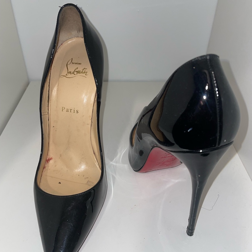 So Kate Christian louboutin Sexy black classy heels